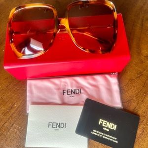 Brand New Oversized Fendi Sunglasses